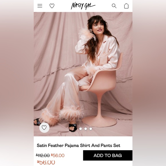 Feather wrist silk shirt - Picture 1 of 6